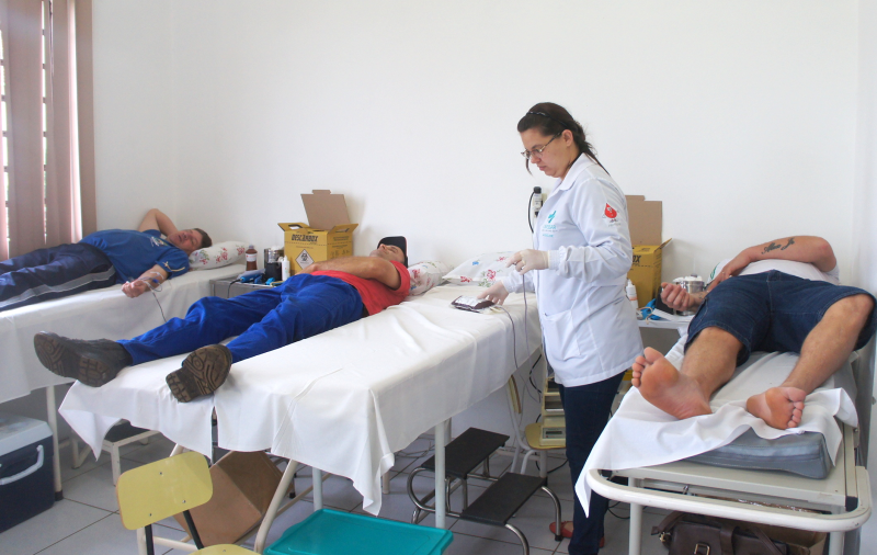 Doação de Sangue, um ato que salva vidas.