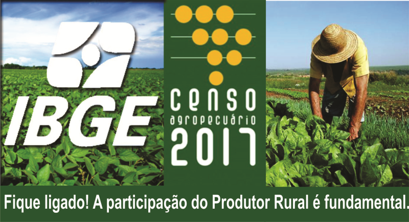 CENSO AGROPECUÁRIO, FLORESTAL E AQUÍCOLA 2017