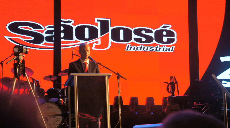INAUGURAÇÃO DA UNIDADE FABRIL DA EMPRESA SÃO JOSÉ INDUSTRIAL