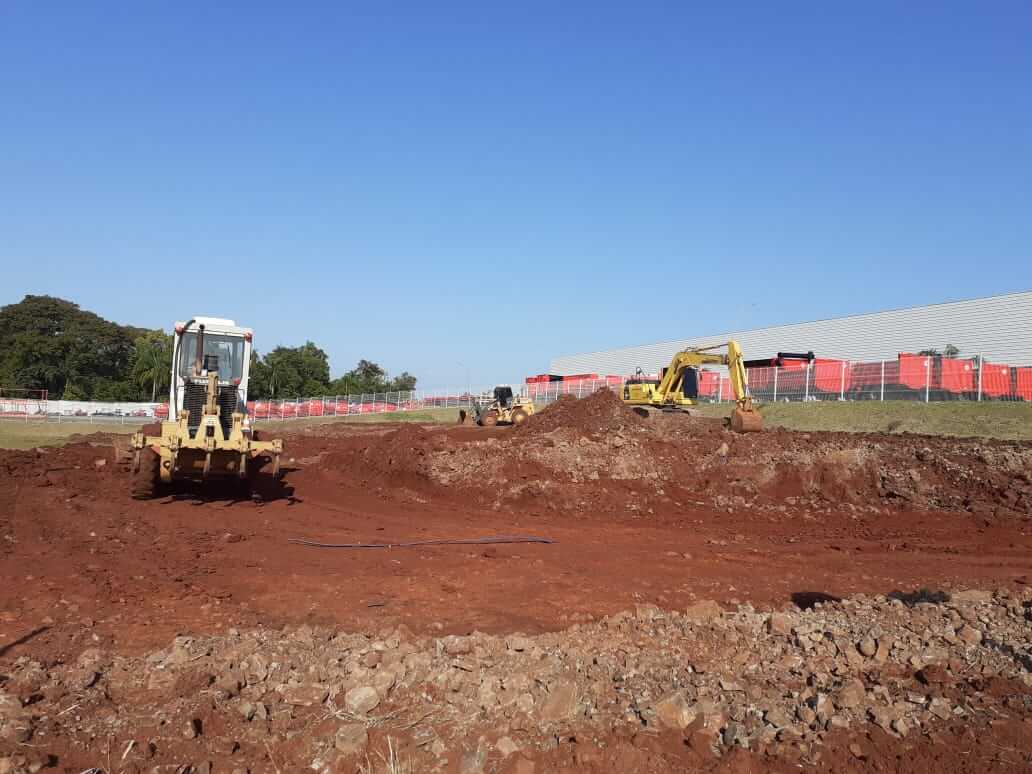 ATERRAMENTOS E TERRAPLANAGENS NA ÁREA INDUSTRIAL IV