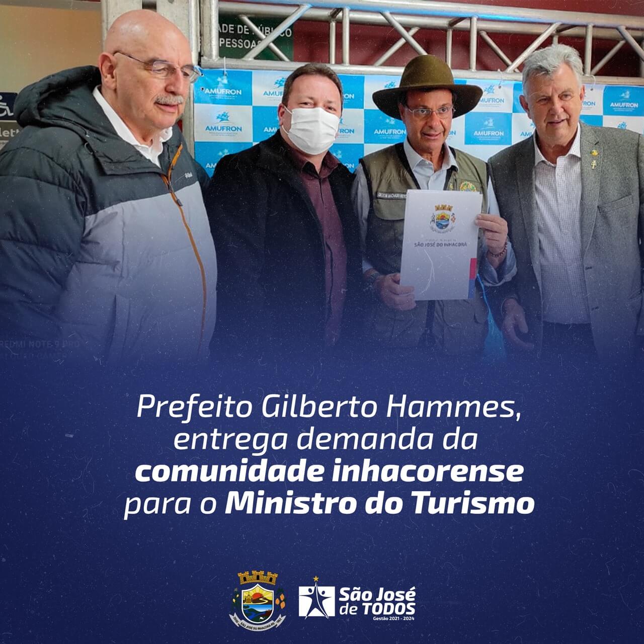MINISTRO DO TURISMO CUMPRE AGENDA NA REGIÃO NOROESTE