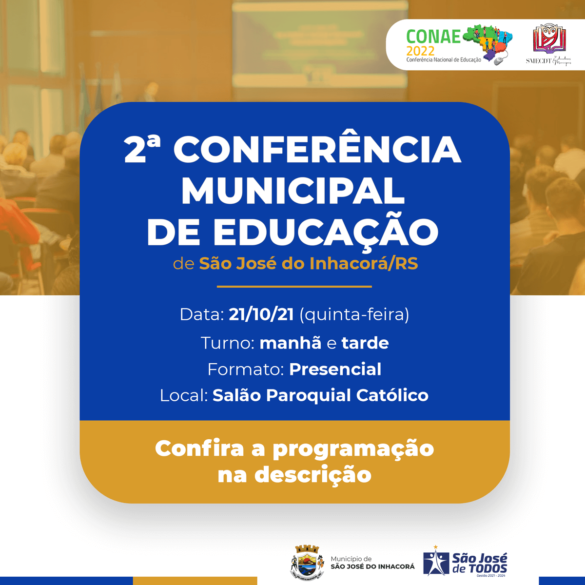 2ª CONFERÊNCIA MUNICIPAL DE EDUCAÇÃO