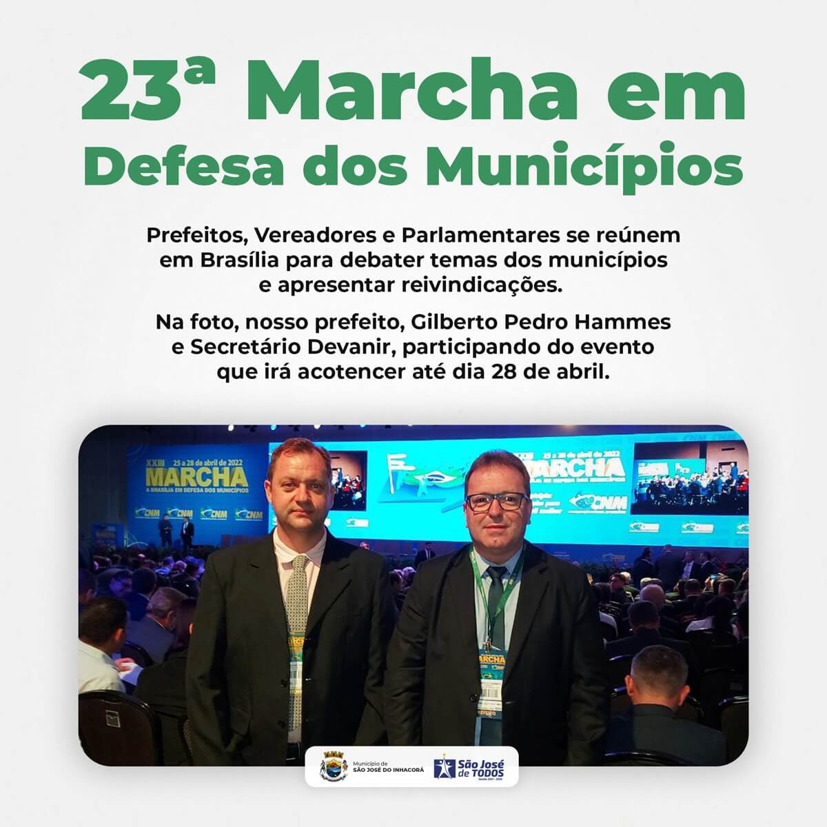 23.ª MARCHA EM DEFESA DOS MUNICÍPIOS 