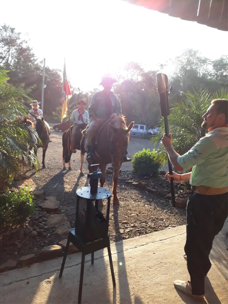 CHEGADA DA CHAMA CRIOULA E PROGRAMAÇÃO FARROUPILHA 2018