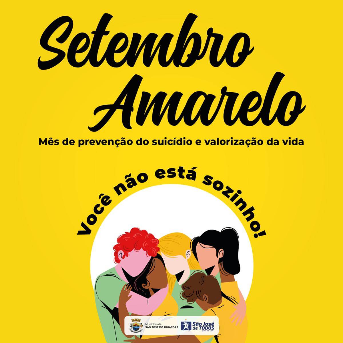 SETEMBRO AMARELO: MÊS DE PREVENÇÃO AO SUICÍDIO E VALORIZAÇAO DA VIDA