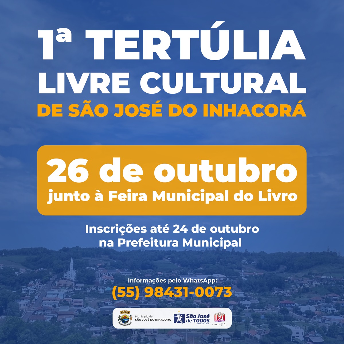 1º TERTÚLIA LIVRE CULTURAL SÃO JOSÉ DO INHACORÁ-RS