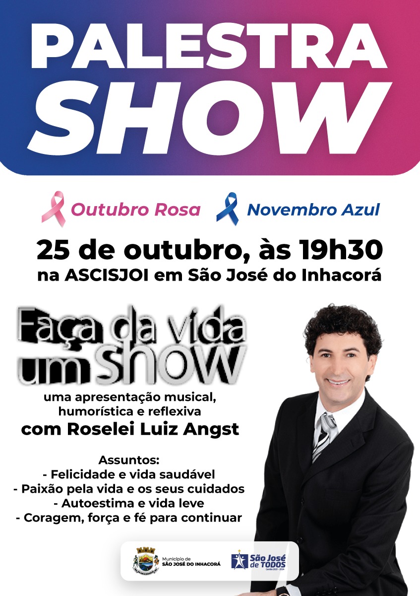 CAMPANHAS DO OUTUBRO ROSA E NOVEMBRO AZUL SE UNEM!