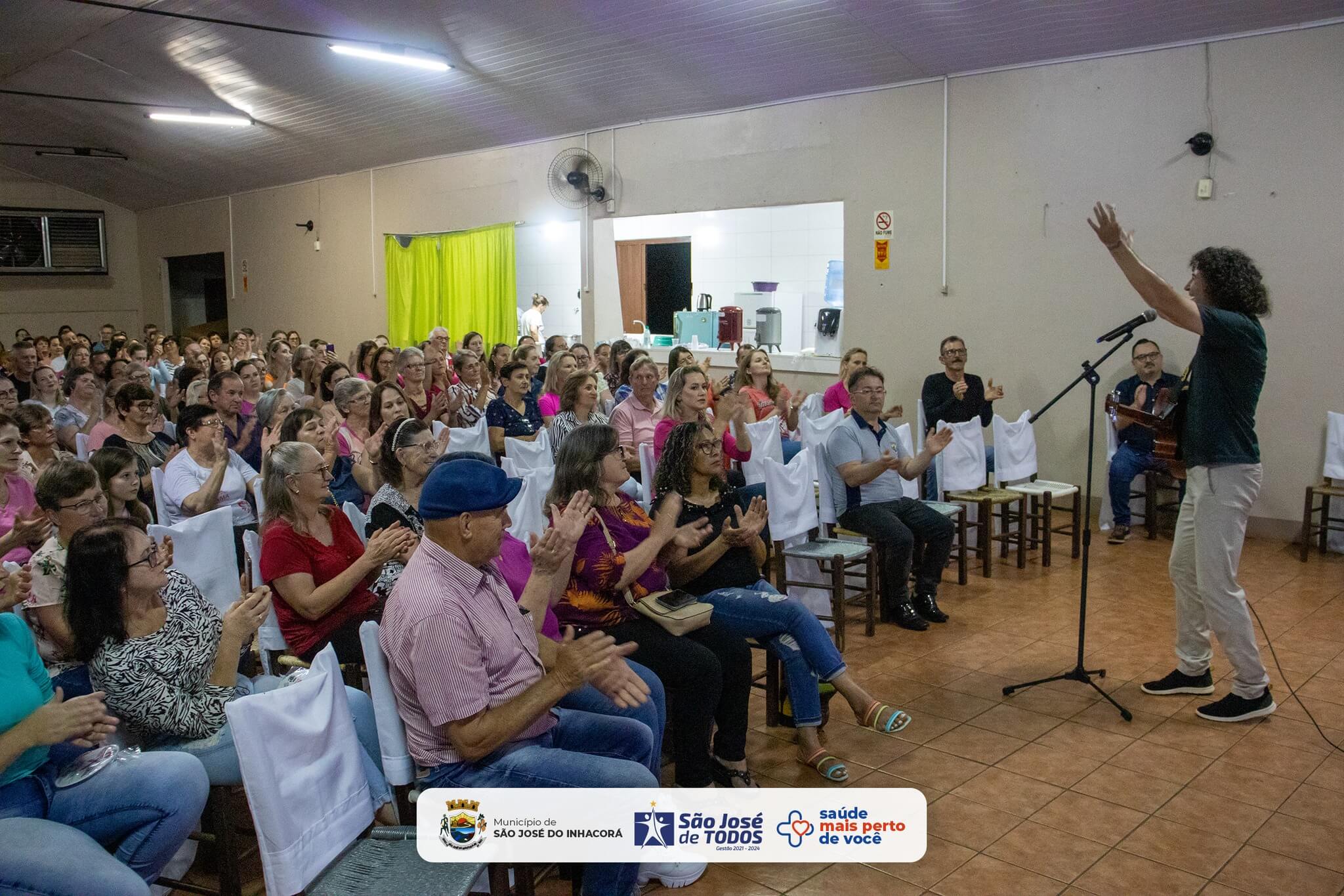 CONFIRA ALGUNS REGISTROS DA NOITE NA PALESTRA SHOW