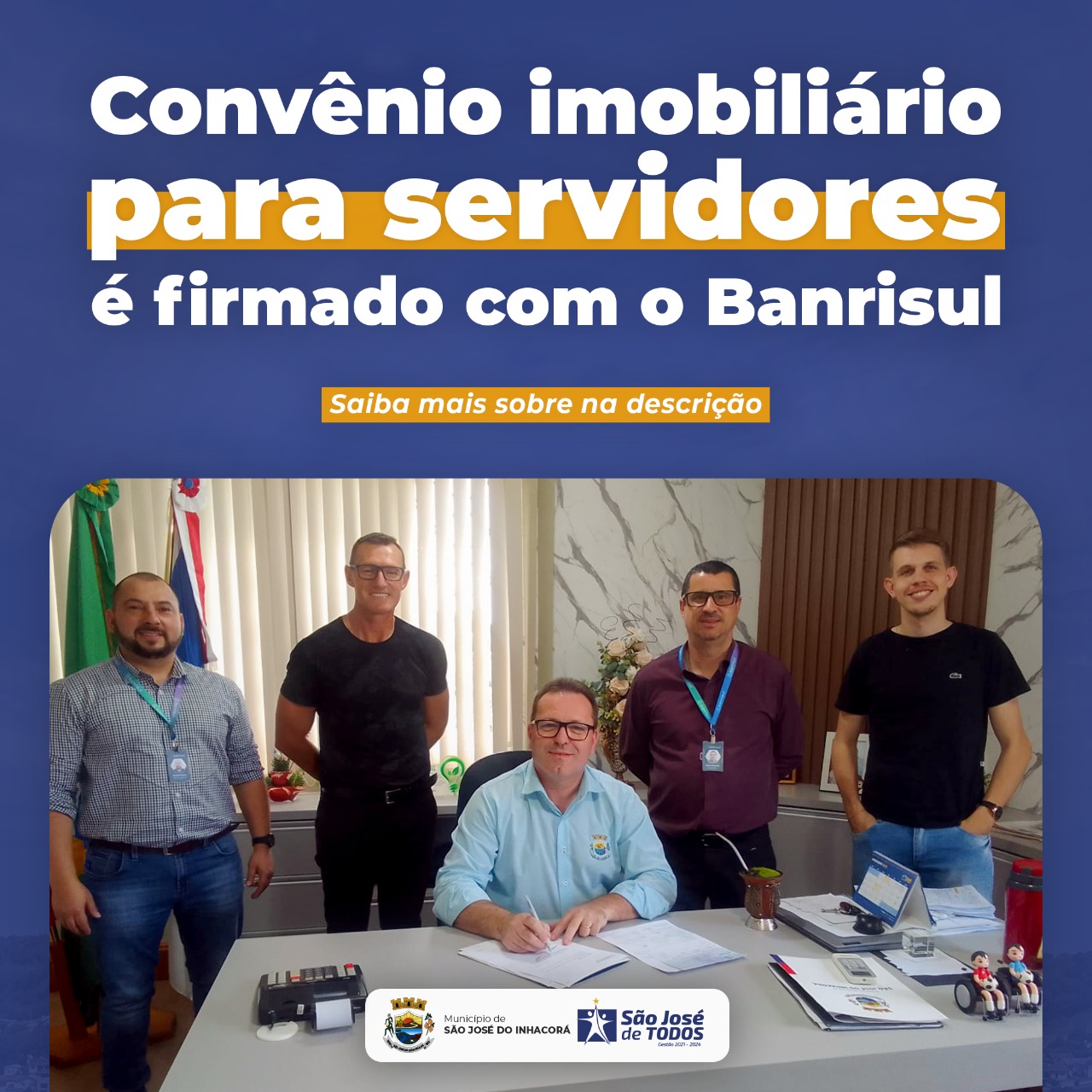 CONVÊNIO IMOBILIÁRIO PARA SERVIDORES É FIRMADO COM O BANRISUL 