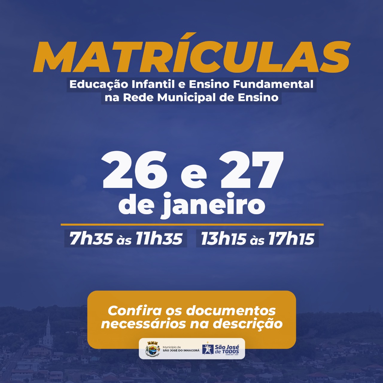 MATRÍCULAS NA REDE MUNICIPAL DE ENSINO