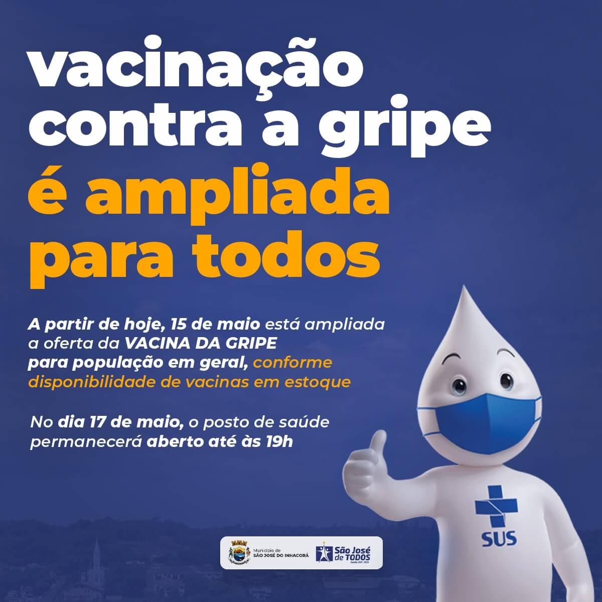 CAMPANHA DE VACINA INFLUENZA (GRIPE)