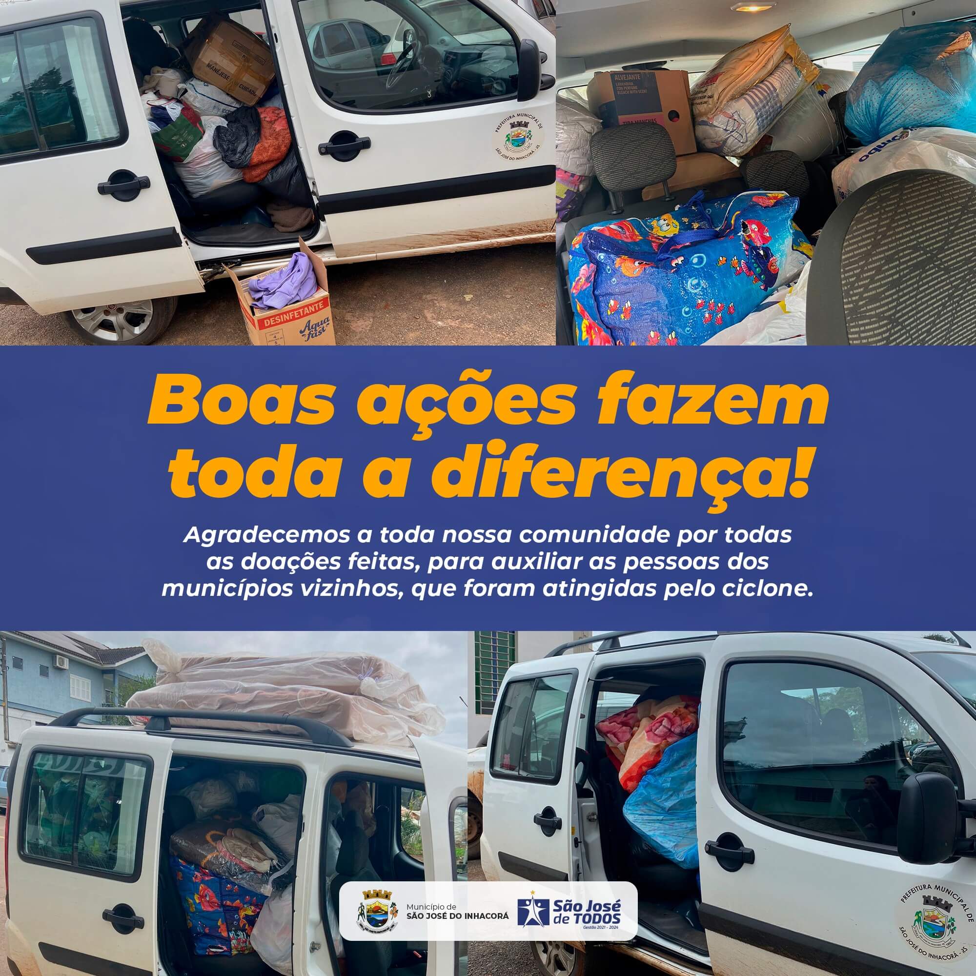 BOAS AÇÕES - NOSSA GRATIDÃO 