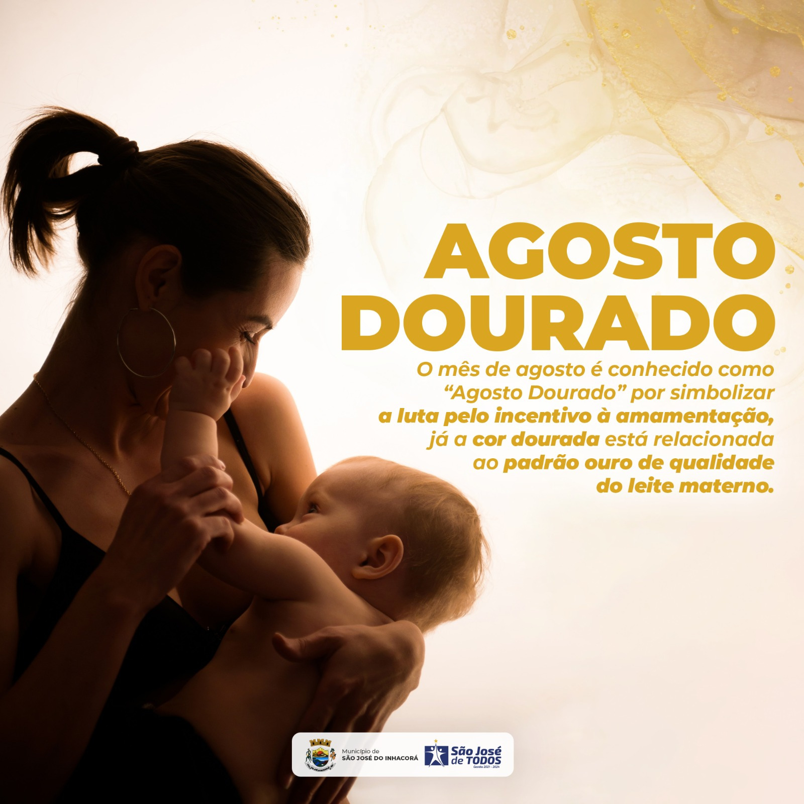AGOSTO DOURADO – MÊS DE INCENTIVO A AMAMENTAÇÃO