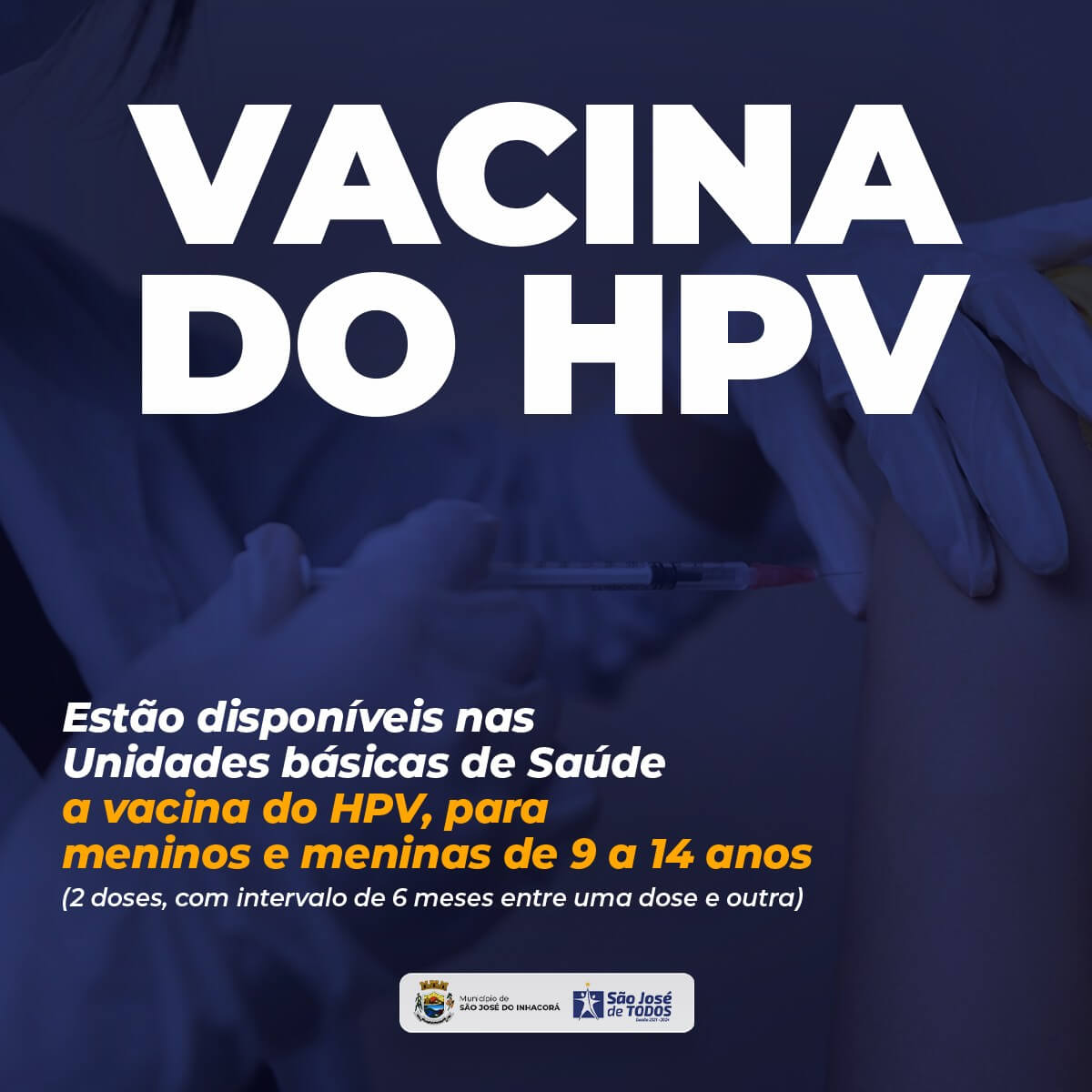 VACINA HPV  - papilomavírus humano