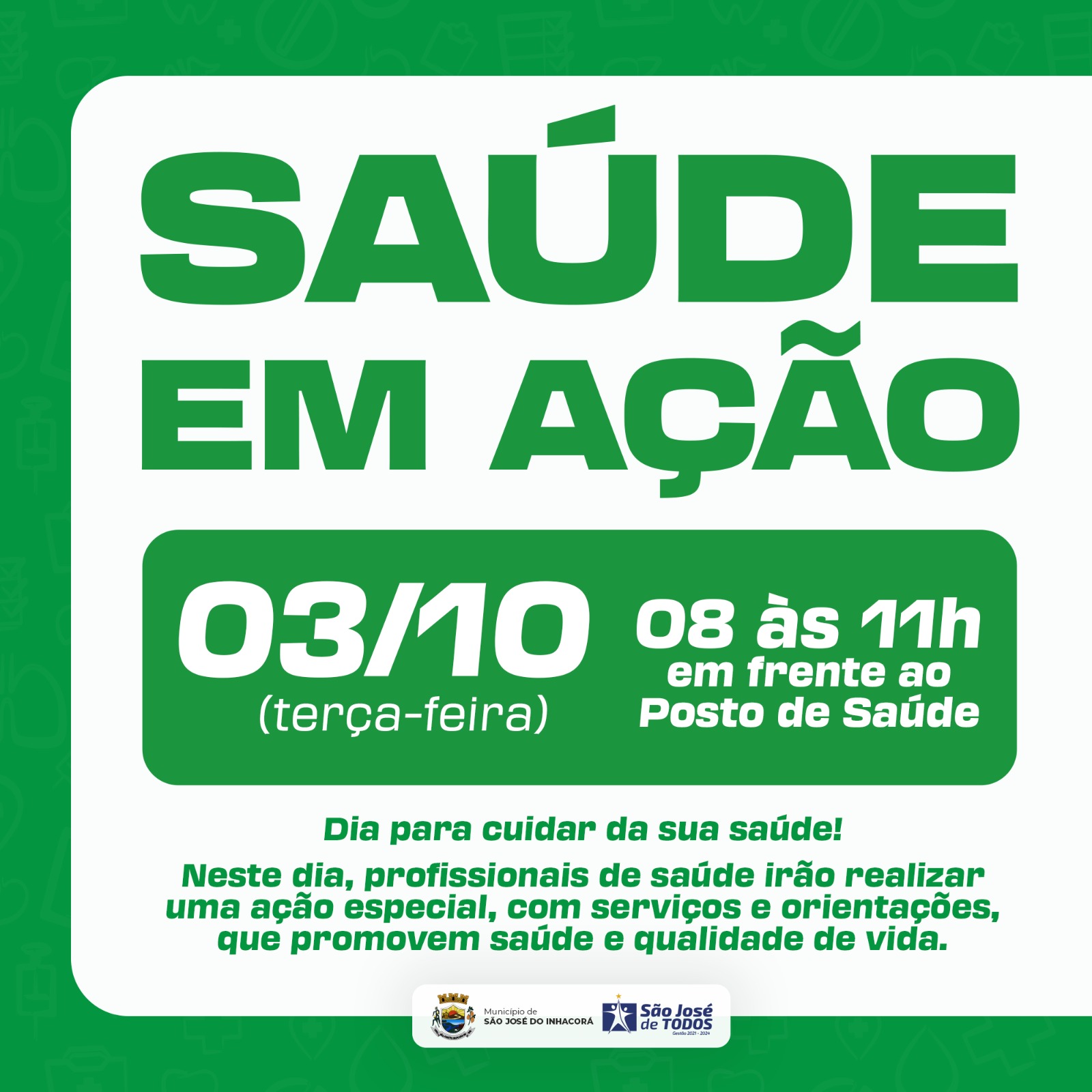 SAÚDE EM AÇÃO!