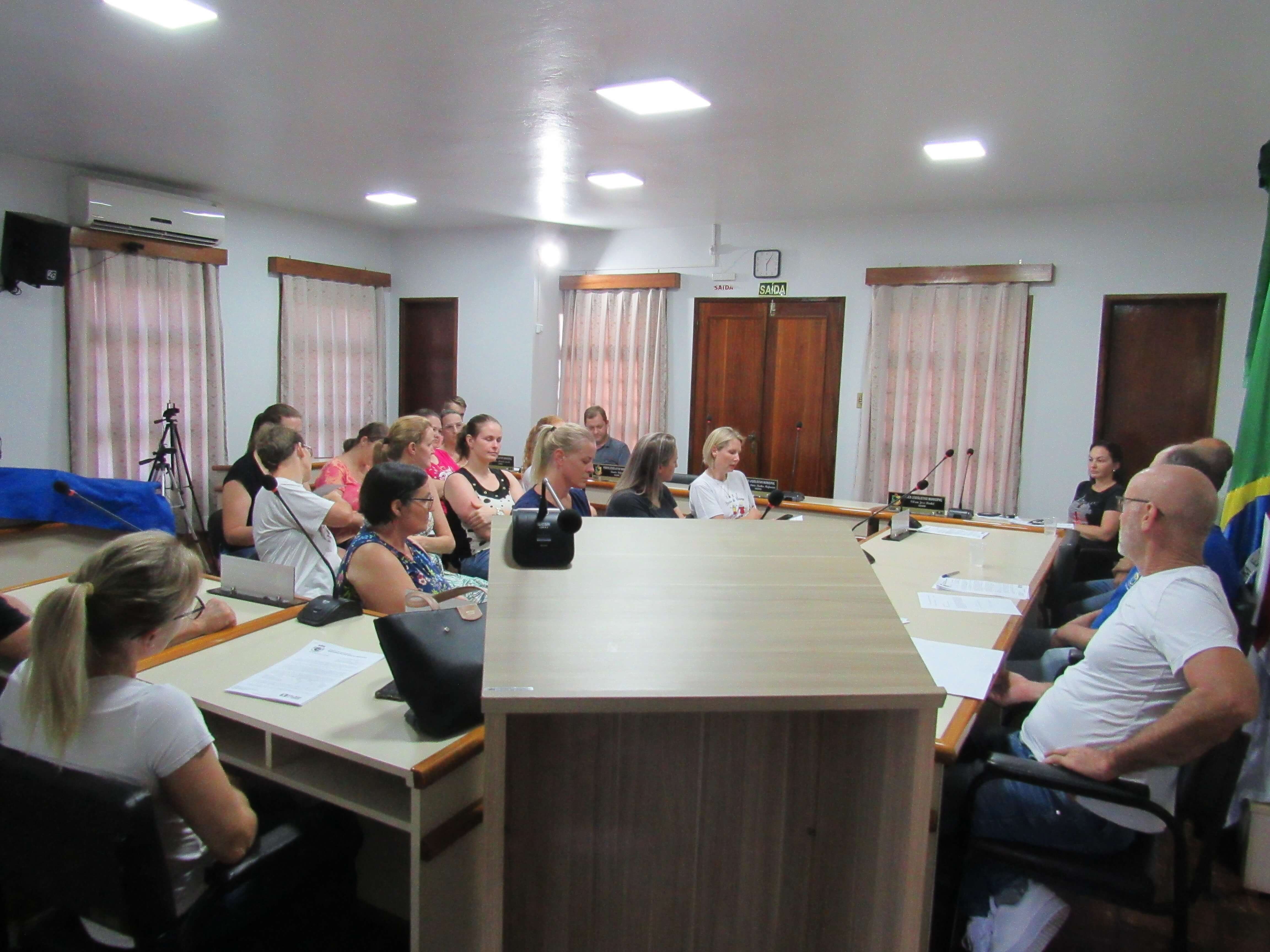 REUNIÃO COM O SINDICATO DOS MUNICIPARIOS