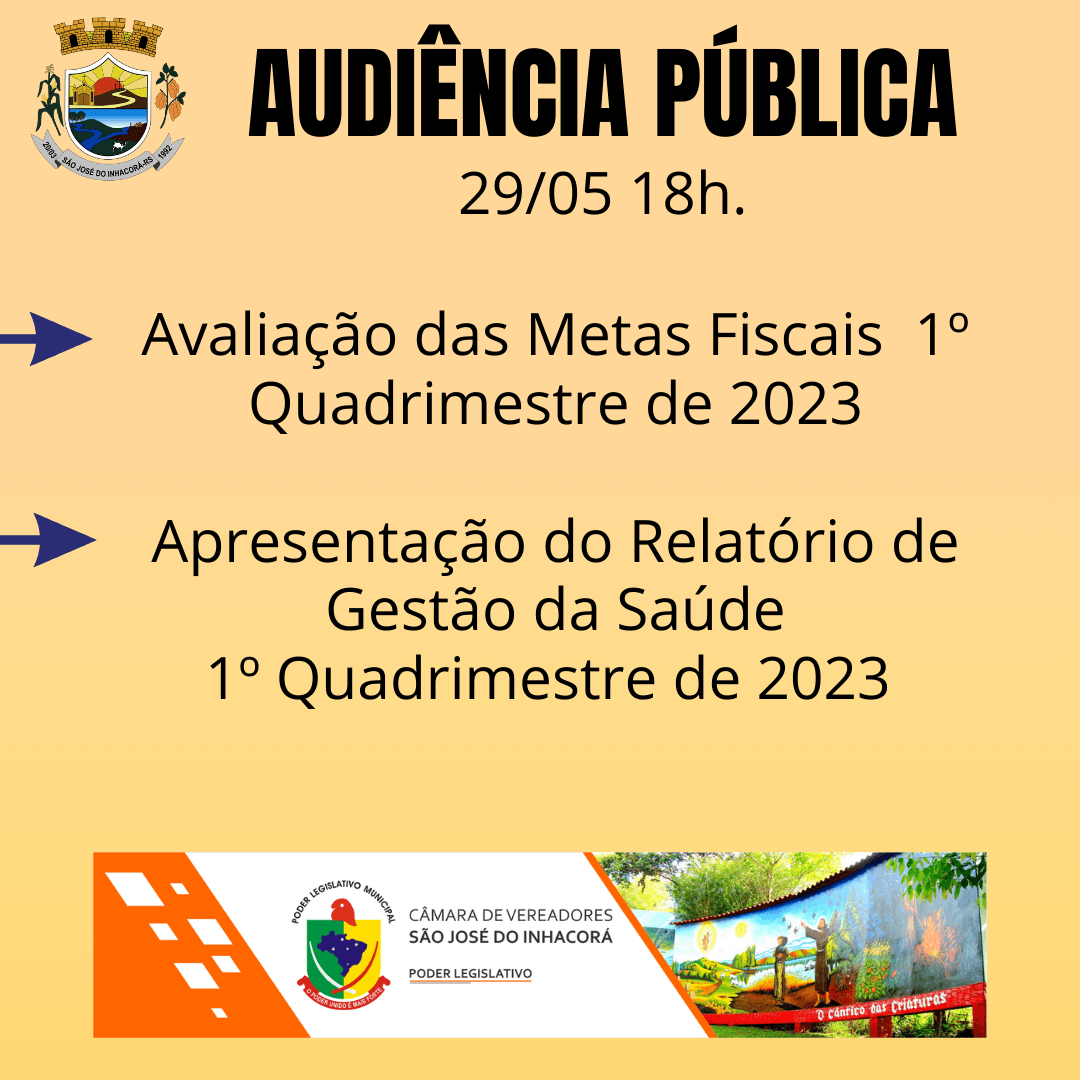 AUDIÊNCIA PÚBLICA