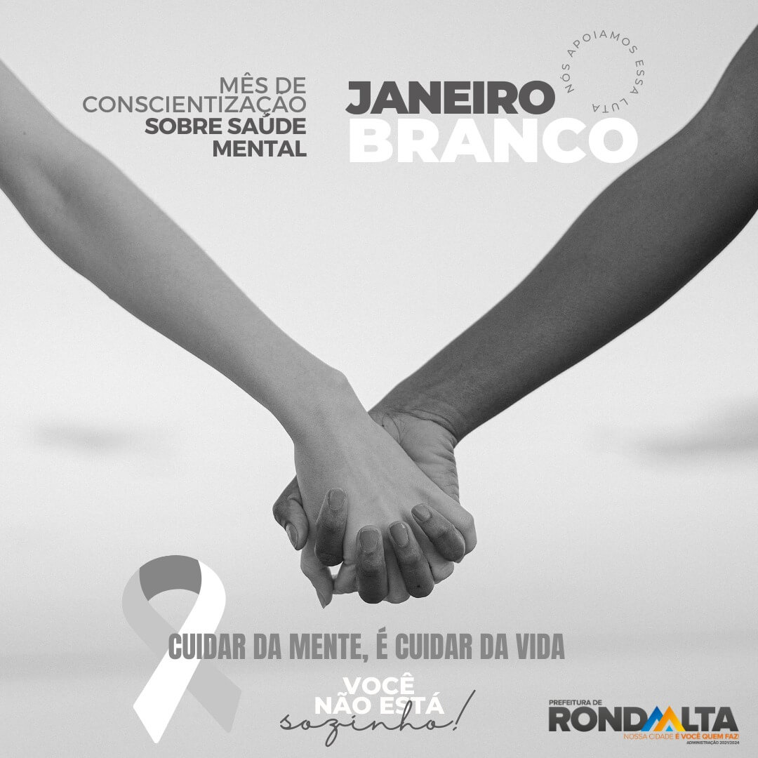 Janeiro Branco: mês de conscientização da saúde mental