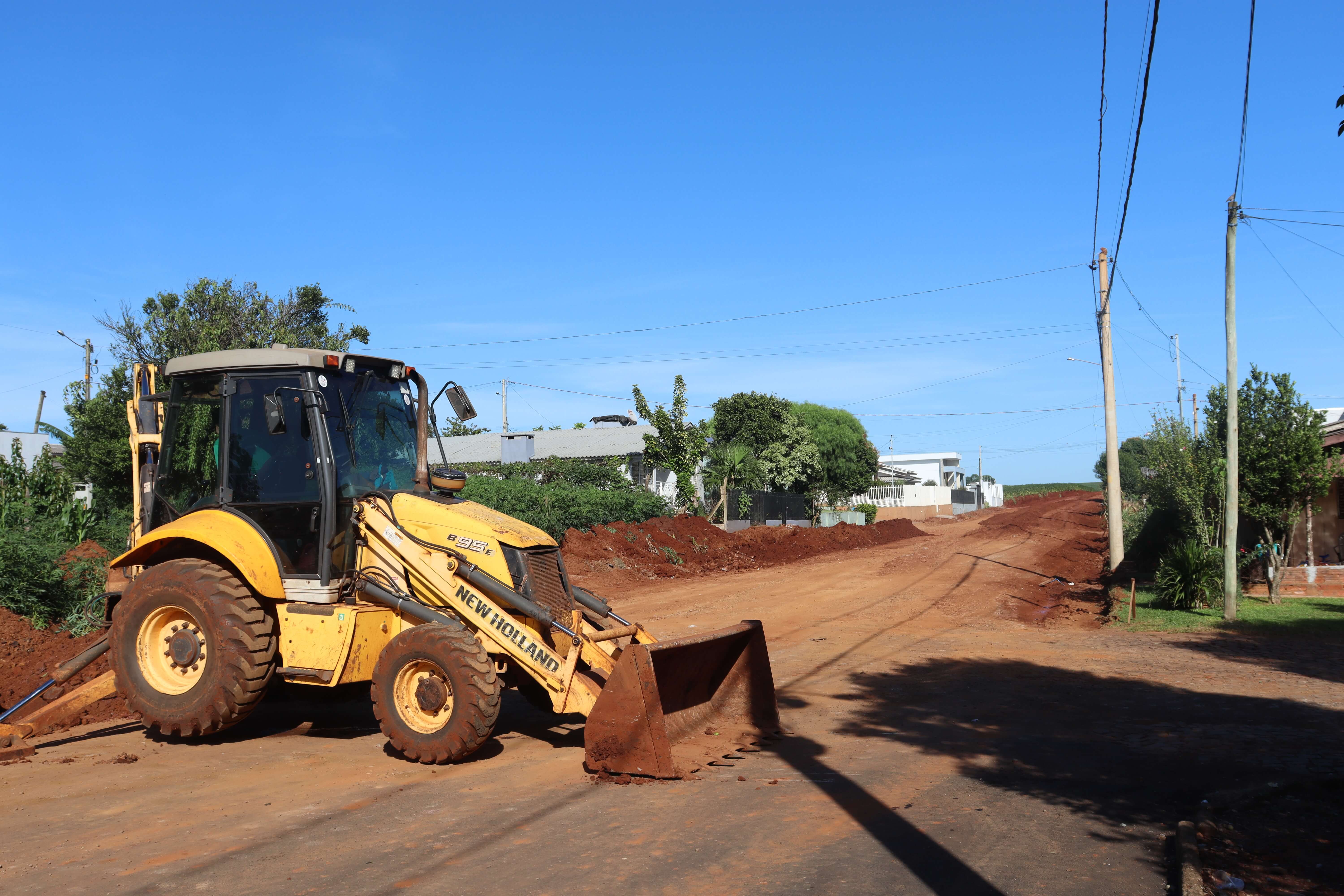 PROSSEGUEM MELHORAMENTOS NA INFRAESTRUTURA URBANA