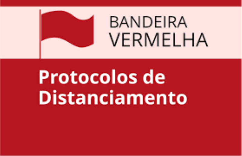 Município retorna ao protocolo de Bandeira Vermelha