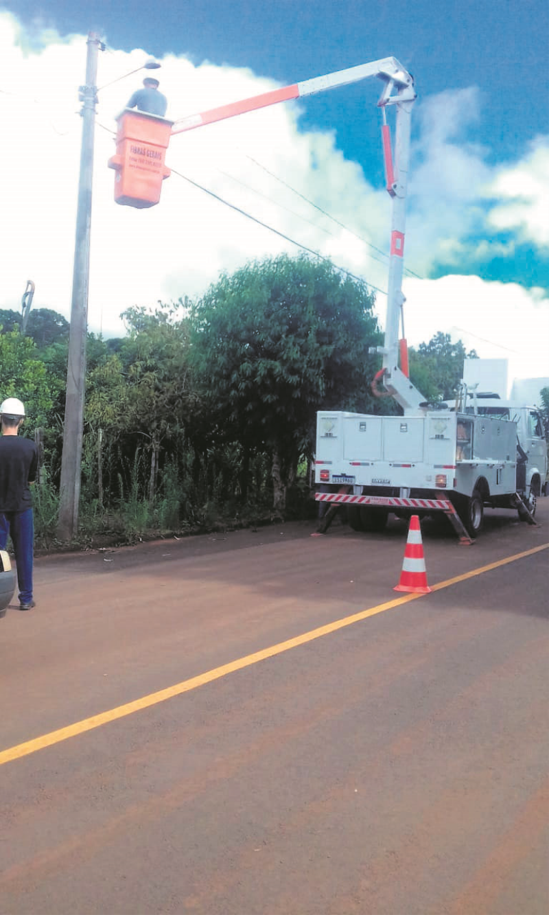 Iluminação pública recebe melhoramento