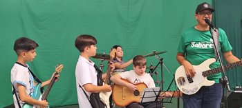 <p>Banda Conex&atilde;o Cultura presente na Feira de Sabores de Pont&atilde;o</p>