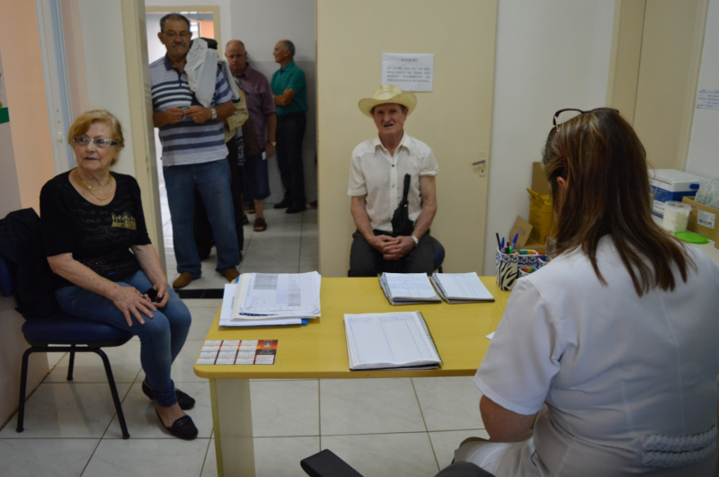 Distribuição dos atendimentos da saúde em Estratégias contribuem com a orga