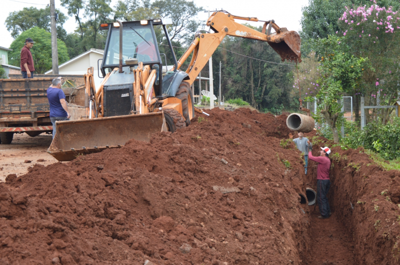 Melhorias de infraestrutura são realizadas na área urbana
