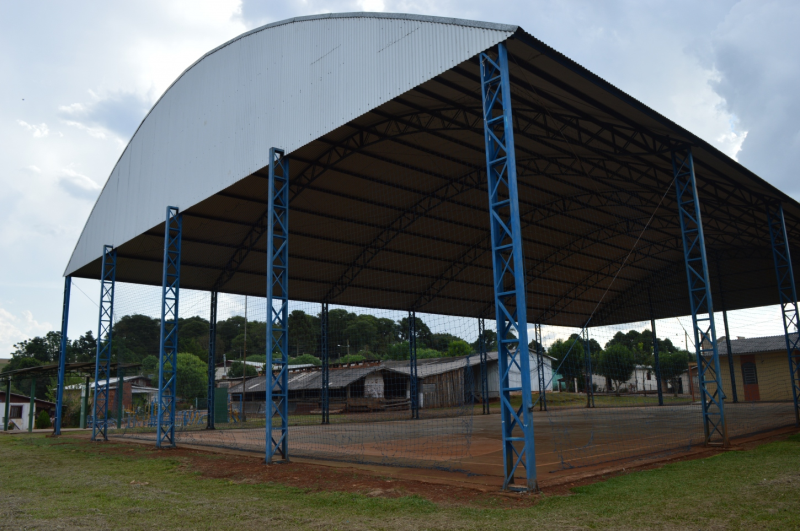 Mais 250 mil são liberados para o fechamento da quadra poliesportiva do Bai