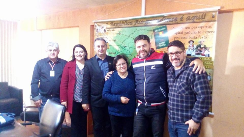 Representantes de Ronda Alta estiveram em Porto Alegre