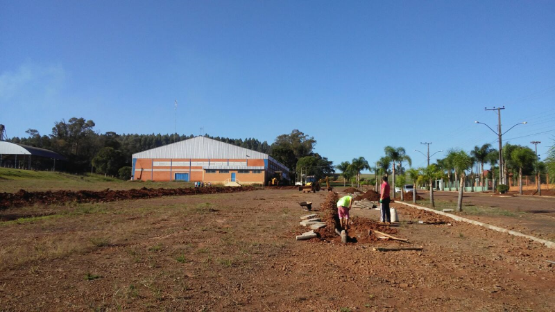 Iniciam as obras de revitalização do Parque Municipal