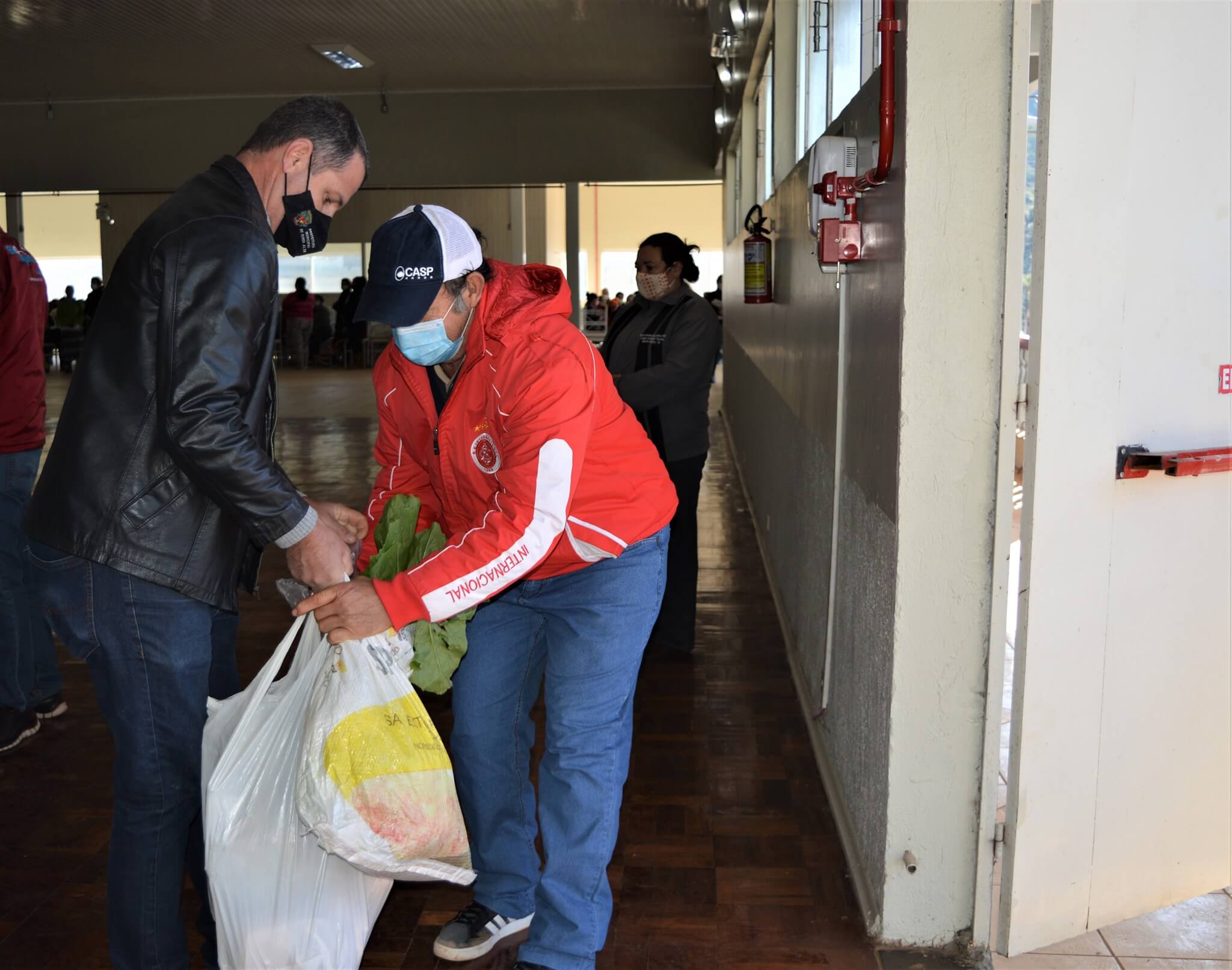CRAS realiza distribuição de alimentos do PAA