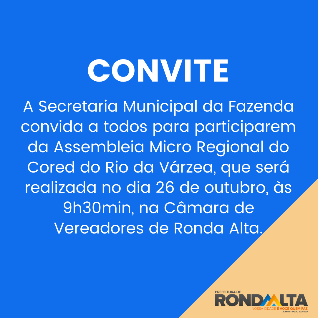 CONVITE 