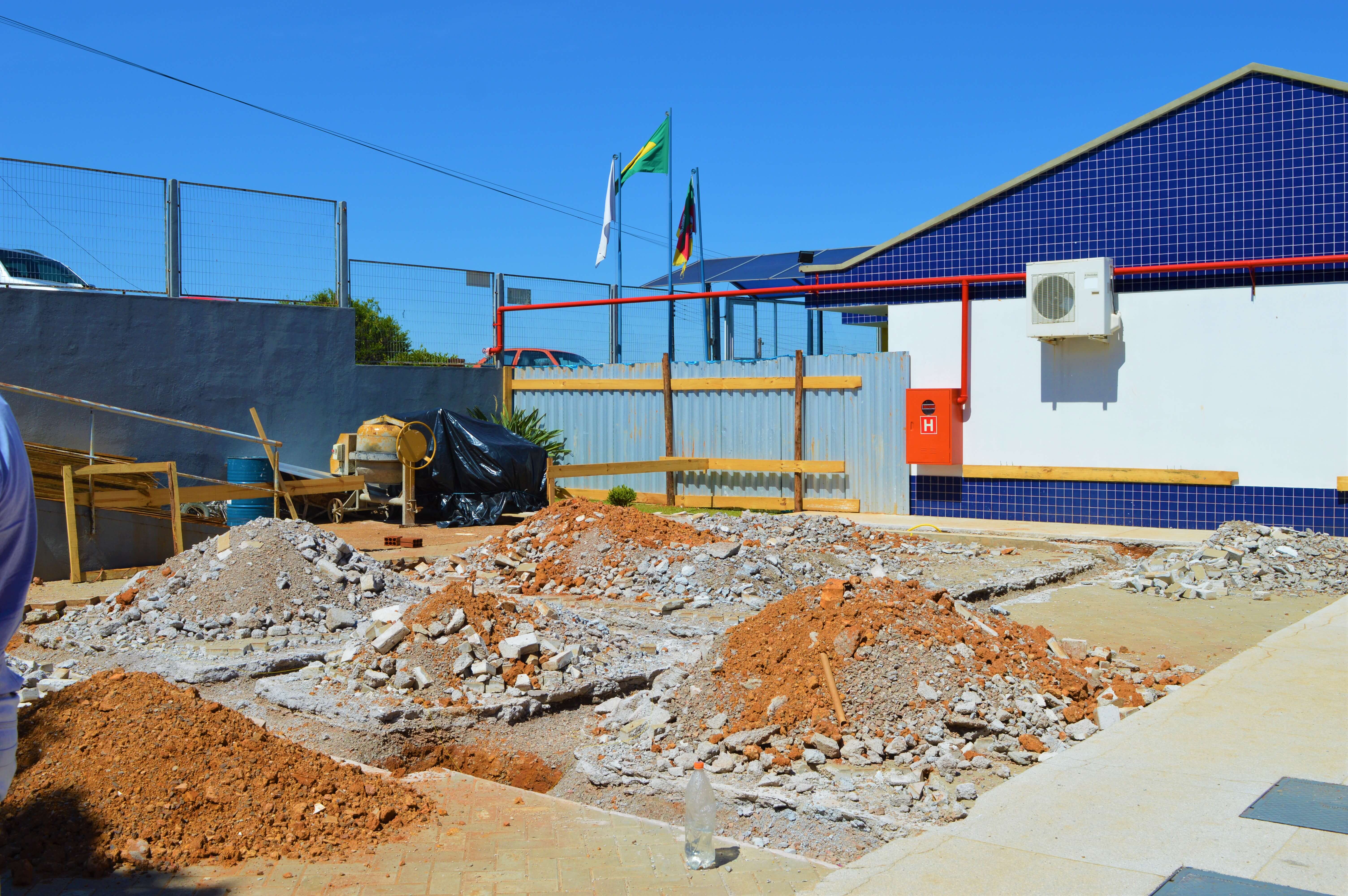 Melhorias de bem-estar, segurança e ampliações estão sendo feitas nas escolas municipais de Ronda Alta
