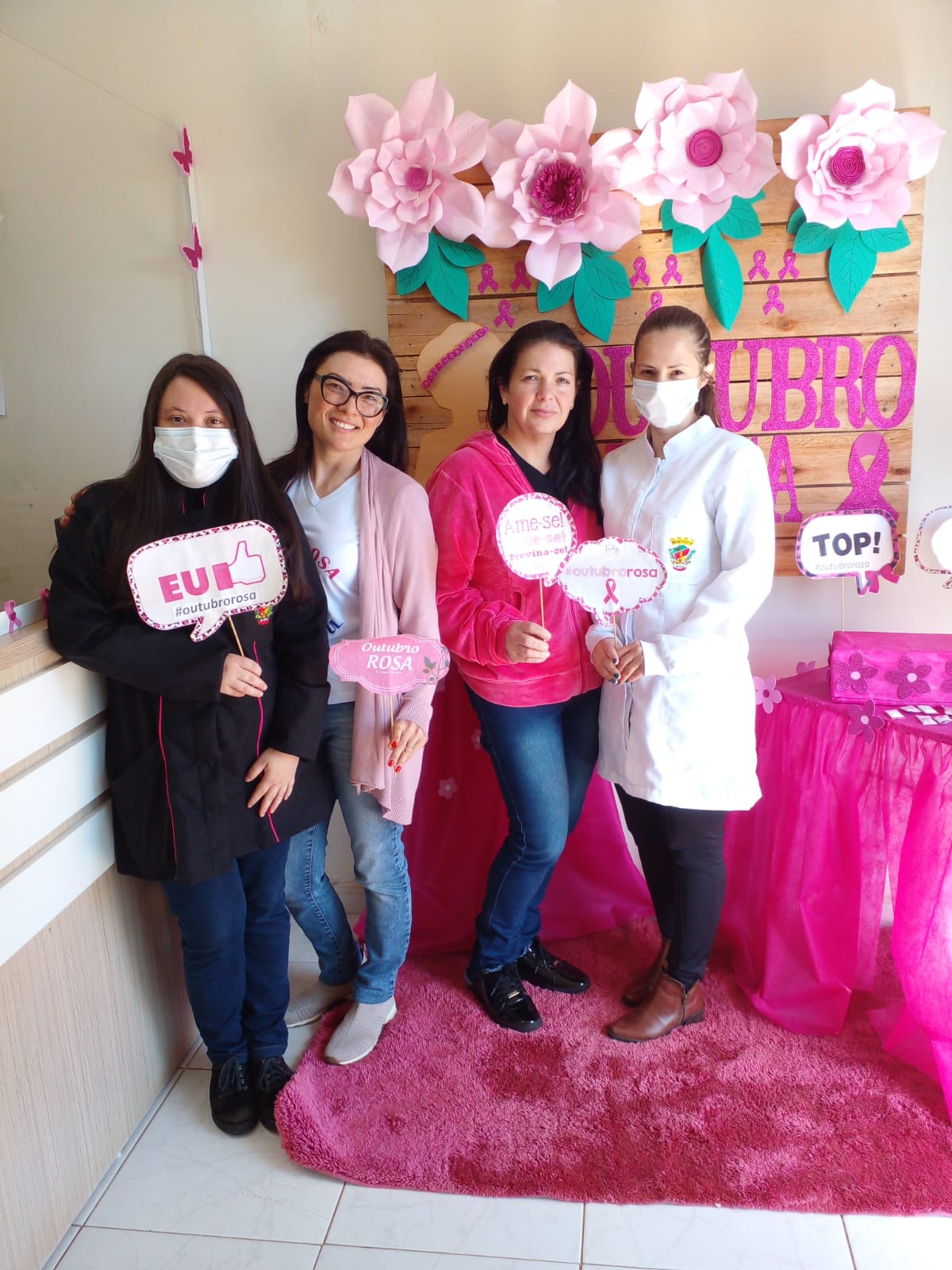 ESFs de Ronda Alta promovem “Dia D” de ações referentes ao Outubro Rosa