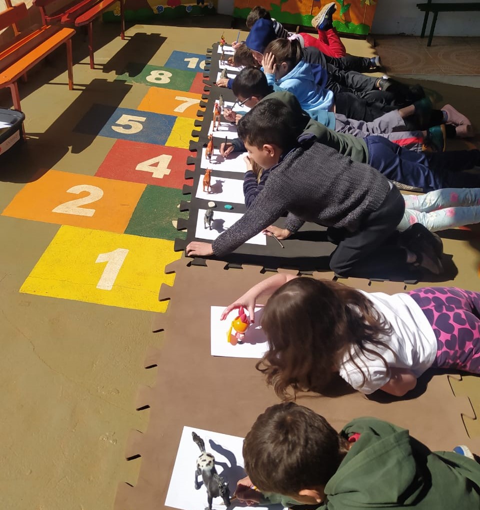 Dia de aprender sobre o sol na escola Alderi Facchi!