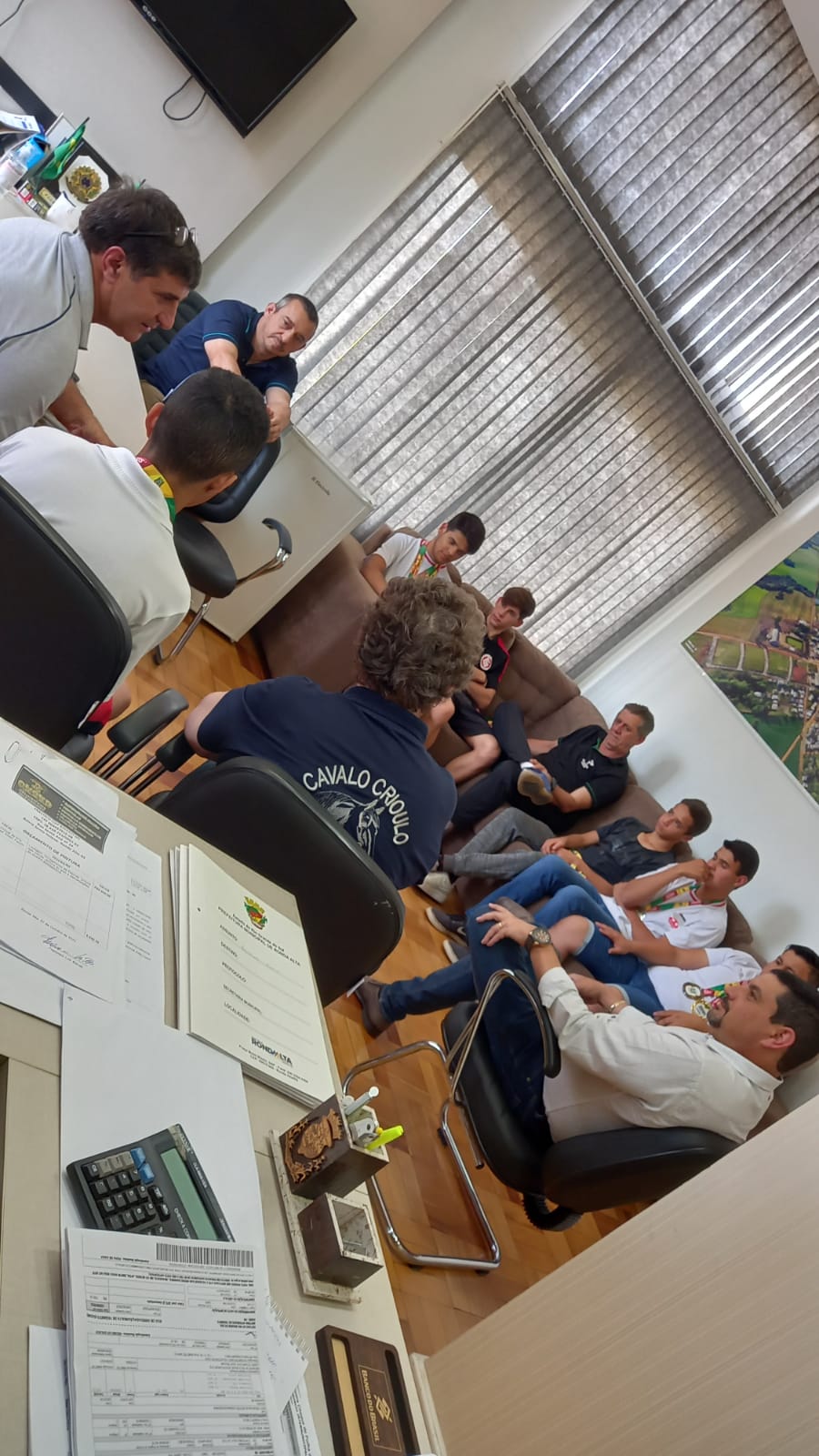 Alunos da escola Herculino Baldissarella participam dos JERGS em Santa Maria