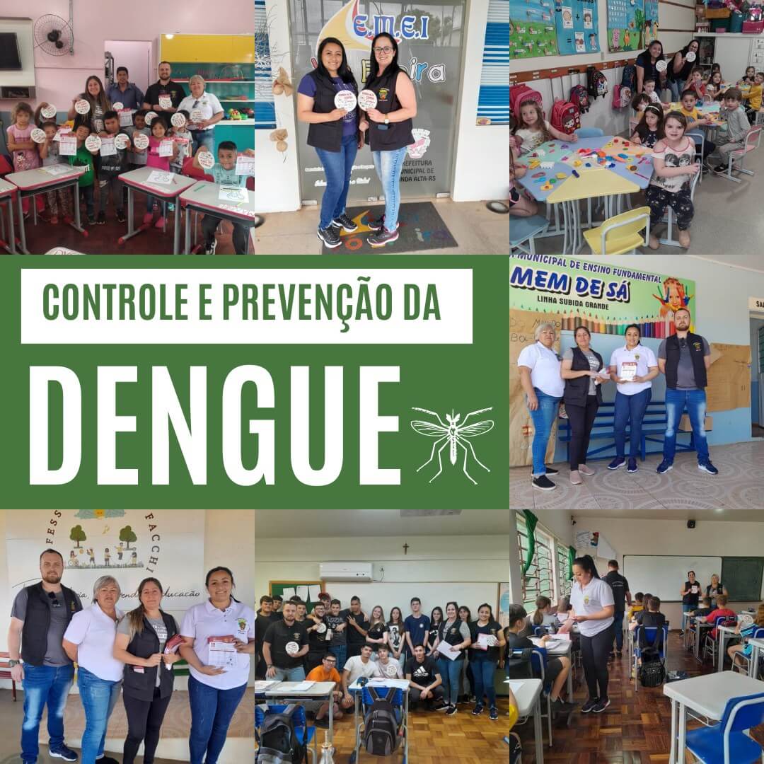  Vigilância Epidemiológica finalizou os trabalhos sobre controle e prevenção da dengue nas escolas 