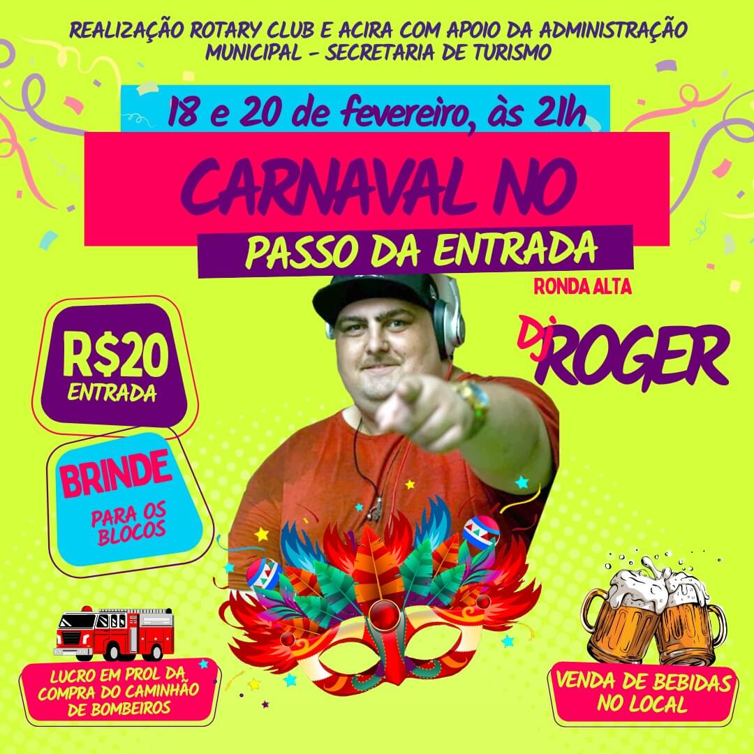 Ronda Alta já pode se preparar para a festa mais alegre e colorida do ano! Vai ter muita música e folia para toda a população!