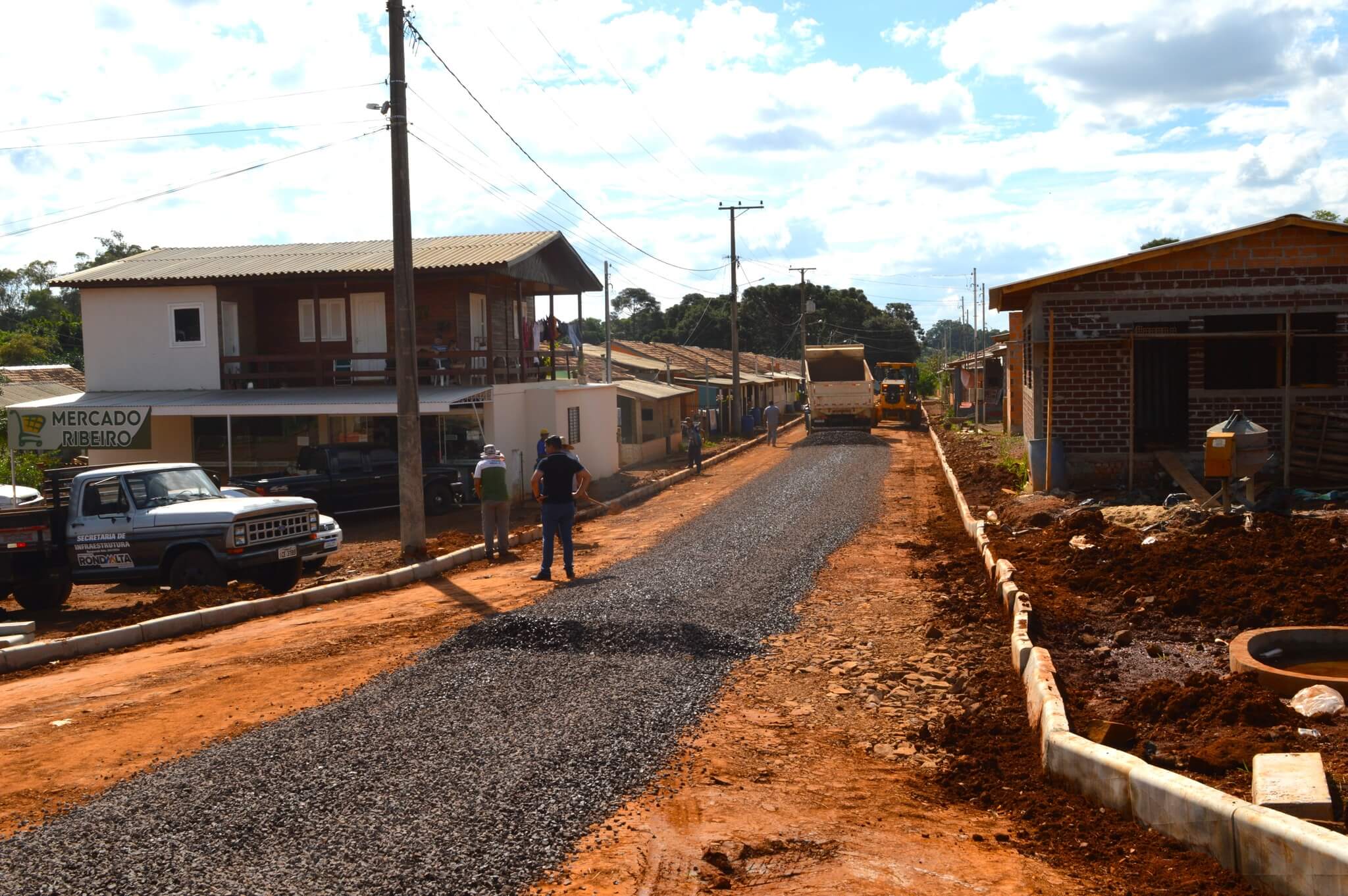 Loteamento Arco-Íris vai ganhar asfalto
