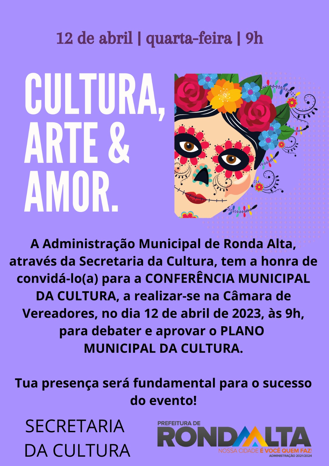 CONFERÊNCIA MUNICIPAL DE CULTURA