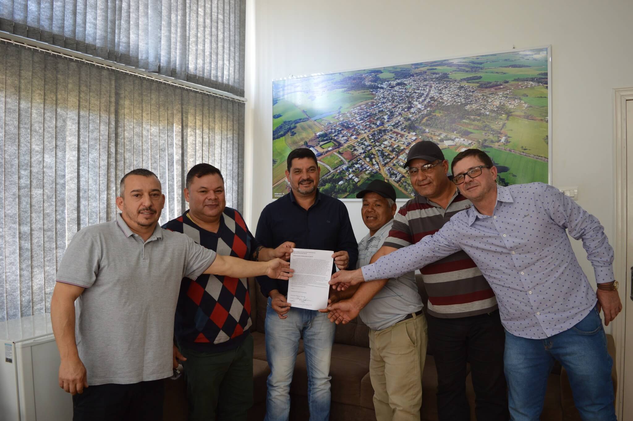 Entrega de proposta para esporte 