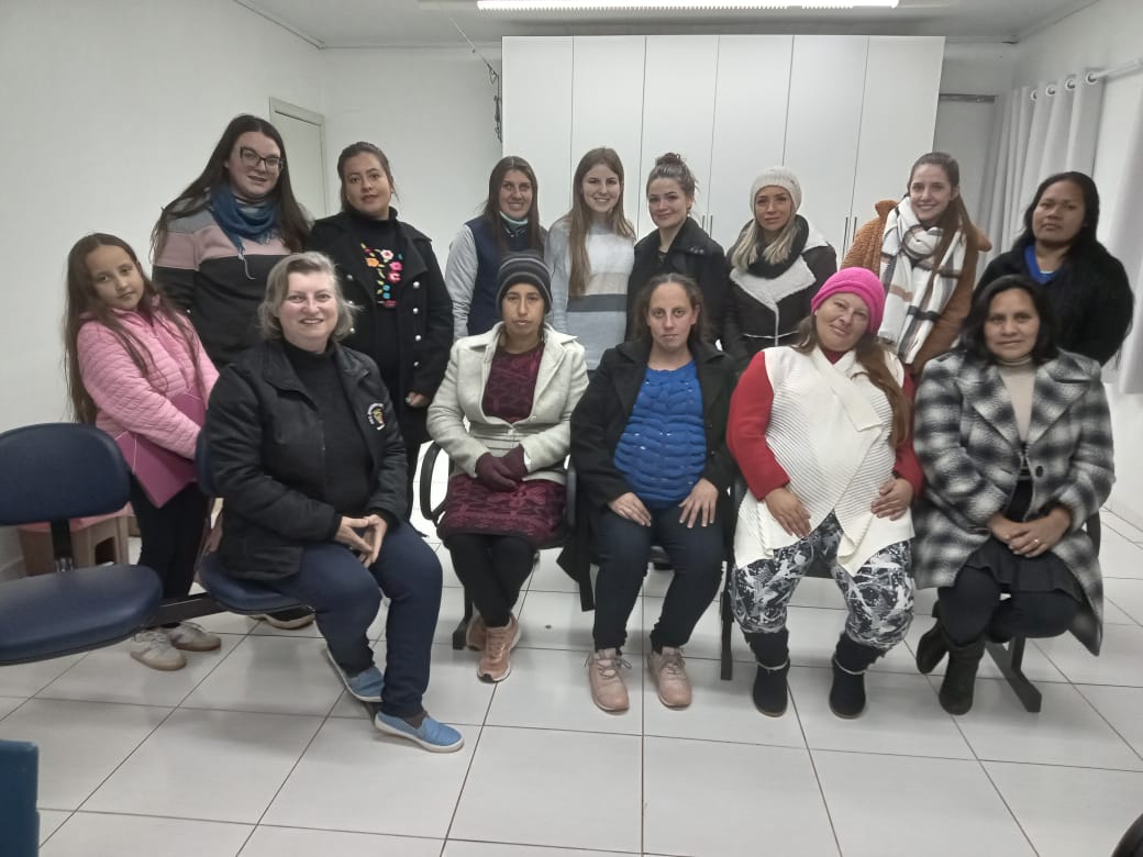 Encontro do grupo de gestantes é realizado em Ronda Alta