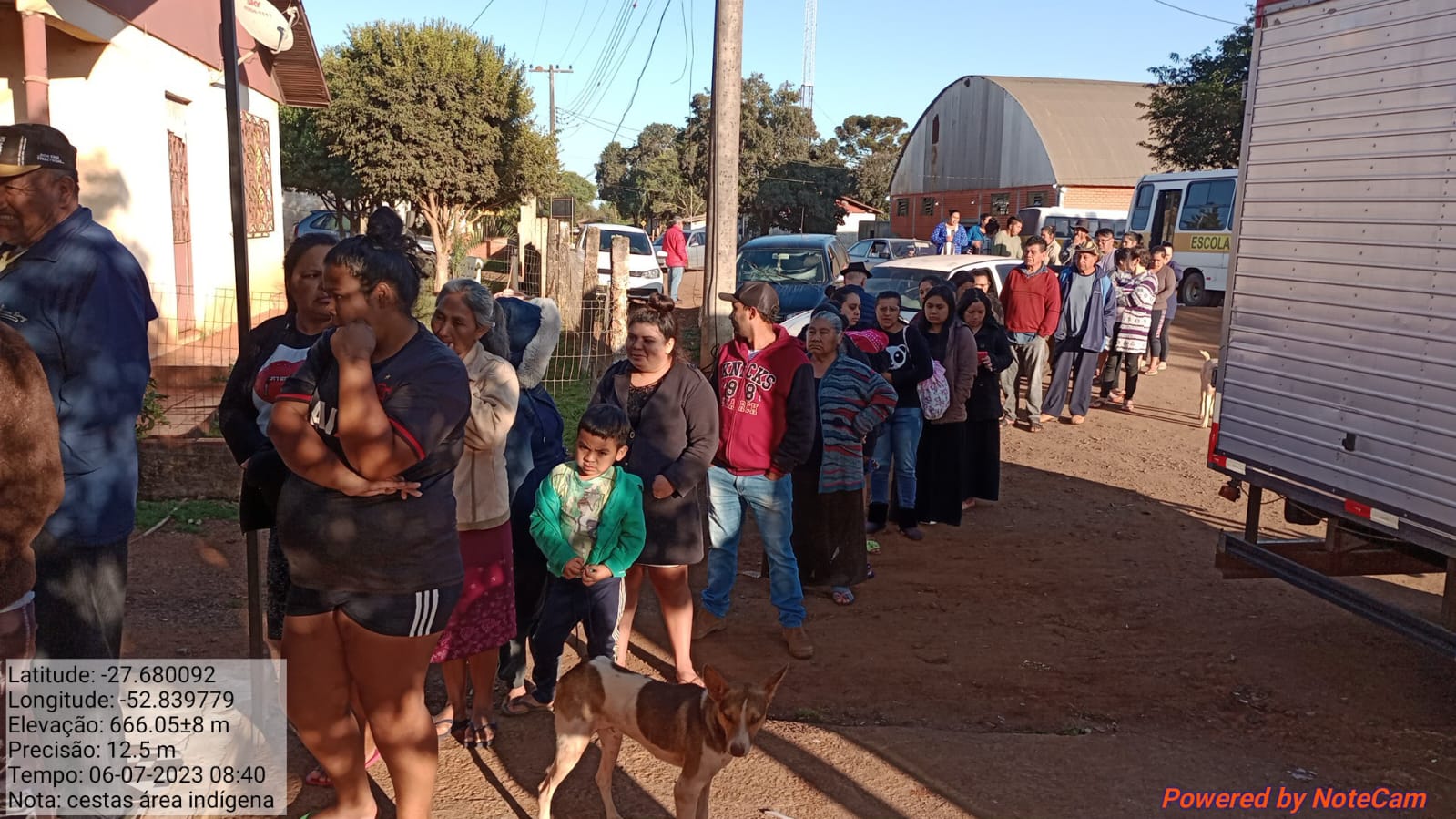 Encerrada a entrega das cestas básicas