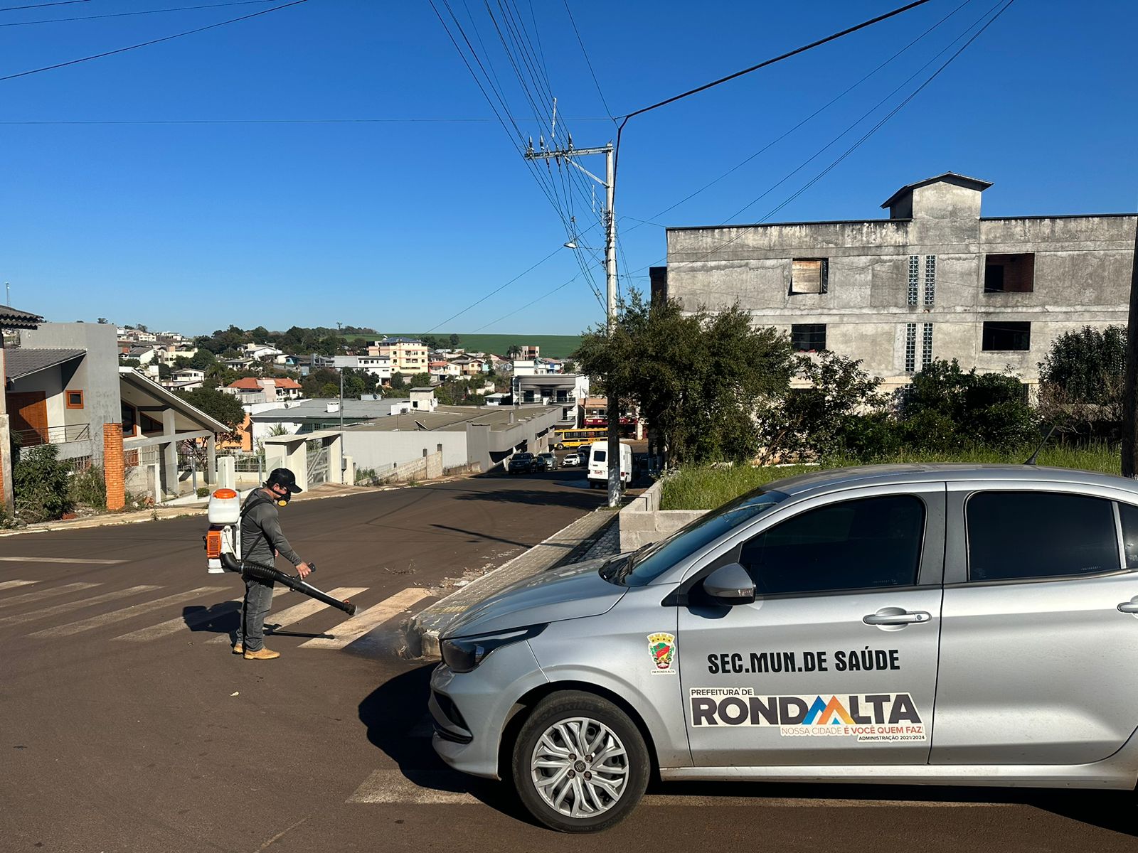 Secretaria de Saúde conclui trabalho de dedetização no município de Ronda Alta
