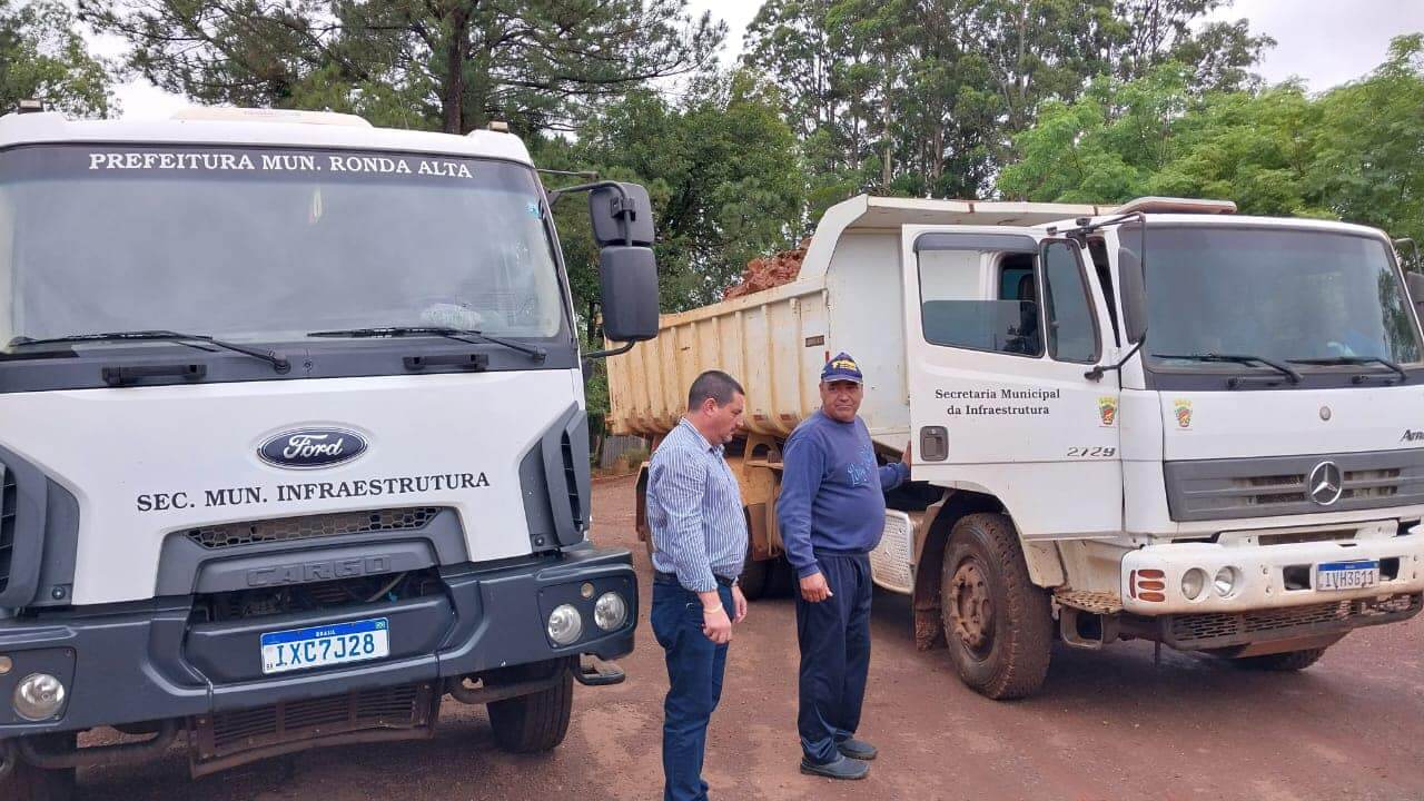 Prefeito Marcos organiza as equipes de trabalho pra essa tarde