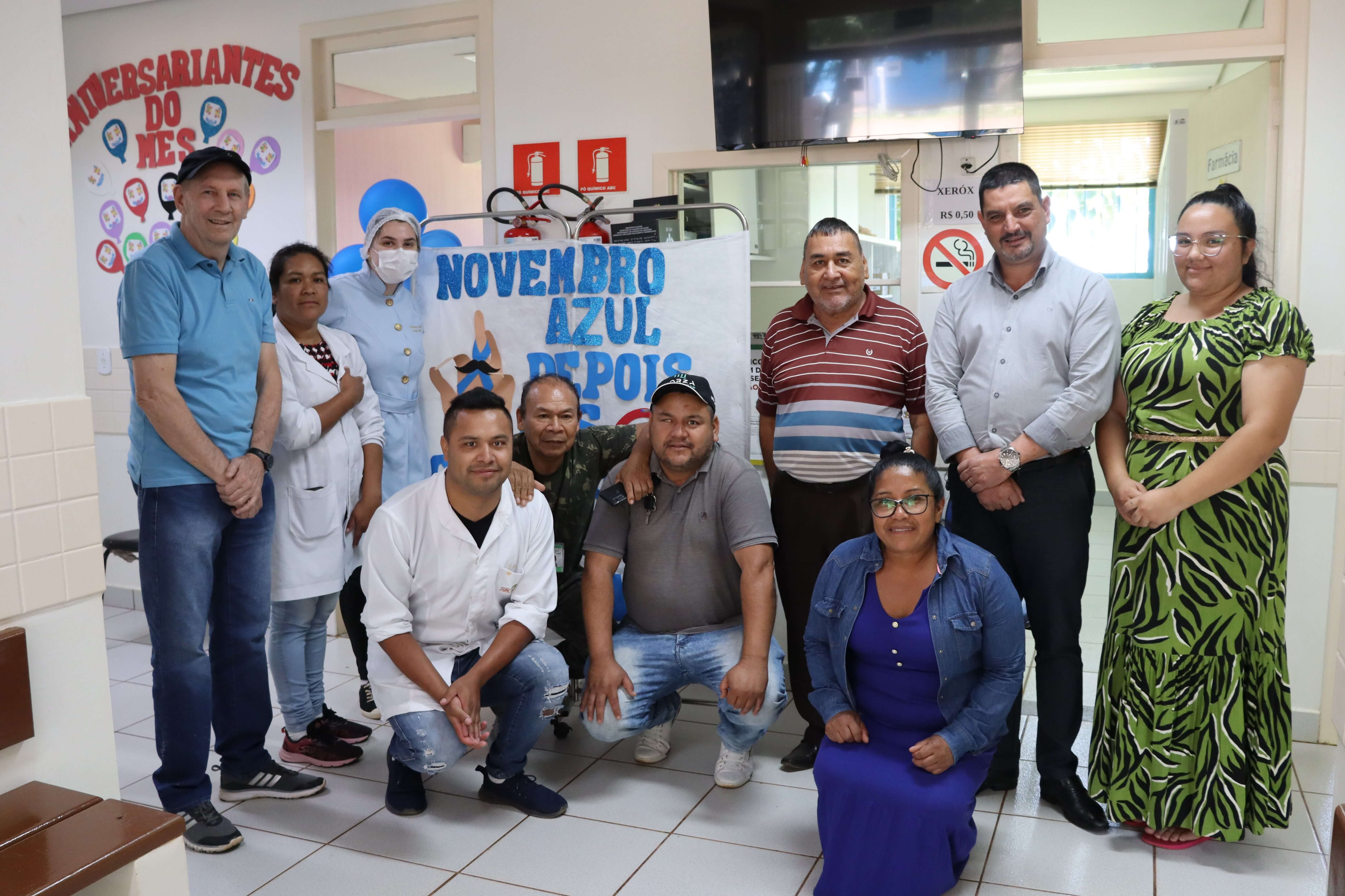 Prefeito Marcos realiza visita nas Unidades de Saúde da Área Indígena de Ronda Alta