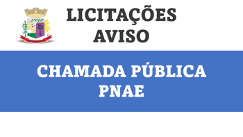 <p>CHAMADA P&Uacute;BLICA - PNAE N&ordm; 01_2025 - AQUISI&Ccedil;&Atilde;O DE G&Ecirc;NEROS ALIMENT&Iacute;CIOS DAAGRICULTURA FAMILIAR E DO EMPREENDEDOR FAMILIAR RURAL</p>