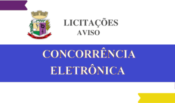 <p>AVISO DE CONCORR&Ecirc;NCIA&nbsp;ELETR&Ocirc;NICA&nbsp;N&ordm; 04/2025 -&nbsp;EXECU&Ccedil;&Atilde;O DE PROJETO EL&Eacute;TRICO DA ESCOLA MUNICIPAL DE EDUCA&Ccedil;&Atilde;O INFANTIL MUNDO DO SABER.</p>