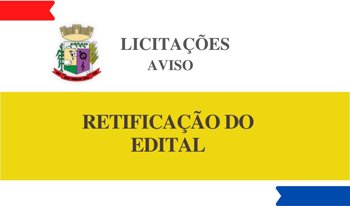 <p>AVISO DE RETIFICA&Ccedil;&Atilde;O E REABERTURA - PREG&Atilde;O ELETR&Ocirc;NICO N&ordm; 13/2025 -&nbsp;AQUISI&Ccedil;&Atilde;O DE VE&Iacute;CULO DO TIPO VAN ADAPTADA.&nbsp;</p>